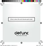 Preview for 70 page of DeFunc TRUE ENTERTAINMNET Manual