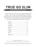 Preview for 3 page of DeFunc TRUE GO SLIM Instructions Manual