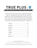 Preview for 3 page of DeFunc TRUE PLUS Manual