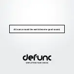 Preview for 35 page of DeFunc TRUE SPORT Manual