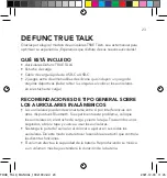 Preview for 23 page of DeFunc TRUE TALK Manual