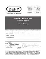 Defy AC12H3 User Manual предпросмотр