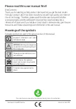 Preview for 3 page of Defy DAF7003B Instruction Manual