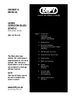 Defy DBO 435 Black Owner'S Manual предпросмотр