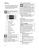 Предварительный просмотр 12 страницы Defy DBO467 User Manual