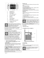 Preview for 13 page of Defy DBO472 User Manual