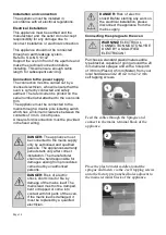 Предварительный просмотр 14 страницы Defy DBO488 Instruction Manual