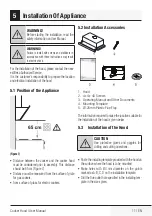 Preview for 11 page of Defy DCH609 Instruction Manual