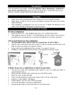 Preview for 2 page of Defy DGS 150 Installation And Service Manual