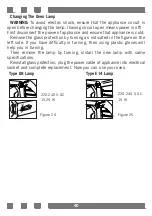 Предварительный просмотр 40 страницы Defy DGS902 Instruction Manual