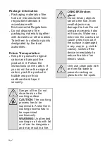 Preview for 7 page of Defy DHD414 GEMINI 820 TC BEVEL Instruction Manual