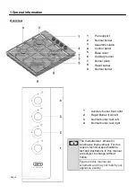 Preview for 4 page of Defy DHG132 User Manual