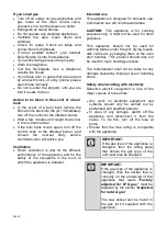 Preview for 8 page of Defy DHG132 User Manual