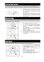 Предварительный просмотр 23 страницы Defy DMO 297 Owner'S Manual