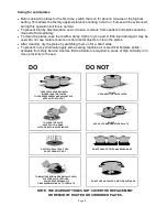 Preview for 8 page of Defy DOMINO DHD316 Owner'S Manual