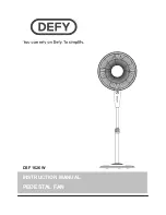 Defy DSF 1626 W Instruction Manual предпросмотр