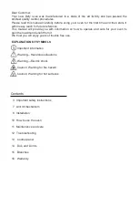 Preview for 2 page of Defy DSS517 Instruction Manual