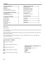 Preview for 2 page of Defy DSS612 Instruction Manual