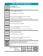 Предварительный просмотр 10 страницы Defy ELECTROLOGIC 720 Owner'S Manual