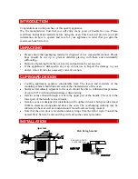 Preview for 2 page of Defy GEMINI MASTER CHEF Owner'S Manual