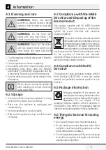 Предварительный просмотр 9 страницы Defy HBS 3020 B Instruction Manual