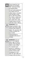 Preview for 5 page of Defy HBS 7750 X Instruction Manual