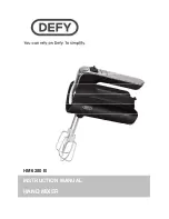 Предварительный просмотр 1 страницы Defy HM 6280 B Instruction Manual