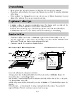 Preview for 3 page of Defy INDUCTION TOUCH CONTROL GLASS CERAMIC  HOB Owner'S Manual