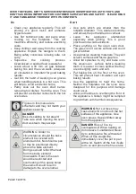 Предварительный просмотр 14 страницы Defy KITCHENAIRE DSS693 Instruction Manual