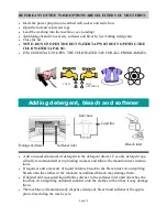 Предварительный просмотр 10 страницы Defy Laundromaid Electro Logic 1300 DTL 132 Owner'S Manual