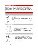 Предварительный просмотр 2 страницы Defy Laundromaid Owner'S Manual