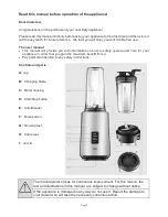 Preview for 2 page of Defy PB 7680 SS Instruction Manual