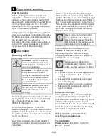 Preview for 8 page of Defy PB 7680 SS Instruction Manual