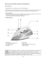 Предварительный просмотр 2 страницы Defy SI 910 E4 Instruction Manual