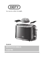 Defy TA 630 R Instruction Manual preview