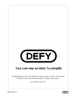 Preview for 12 page of Defy upright refrigerator Owner'S Manual