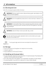 Предварительный просмотр 9 страницы Defy VC 6325 B Instruction Manual