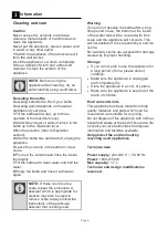 Предварительный просмотр 6 страницы Defy WK 828 S Instruction Manual