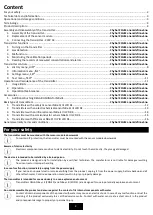 Preview for 2 page of DEGA NB L III LCD RE Series Instruction Manual