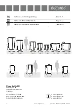 Предварительный просмотр 2 страницы degardo 170234 Instructions For Assembly And Use