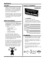 Preview for 5 page of Degelman PILEDRIVER Operator'S Manual/Parts Catalog