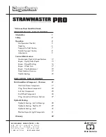 Preview for 5 page of Degelman STRAWMASTER PRO 100 Operator'S & Parts Manual