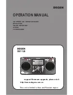 Preview for 1 page of DEGEN DE1128 Operation Manual