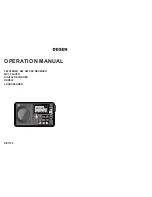 DEGEN DE1129 Operation Manual preview