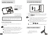 Preview for 3 page of DEGEN DE305 Operating Instructions Manual