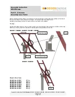 Предварительный просмотр 15 страницы Deger Energie DEGERtraker 3000HD Assembly Instruction Manual