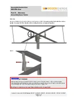 Предварительный просмотр 16 страницы Deger Energie DEGERtraker 3000HD Assembly Instruction Manual