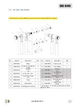 Предварительный просмотр 10 страницы Degometal GO 120 Instructions Manual