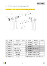 Предварительный просмотр 22 страницы Degometal GO 120 Instructions Manual