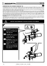 Предварительный просмотр 42 страницы Degometal GO 180/B Original Instructions Manual